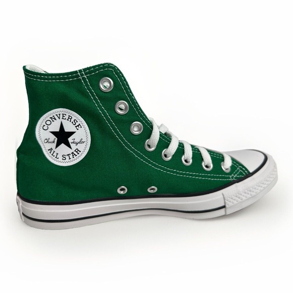 Converse Chuck Taylor All Star Hightops Women's 8.5 Men's 6.5 Amazon Green - Picture 6 of 9